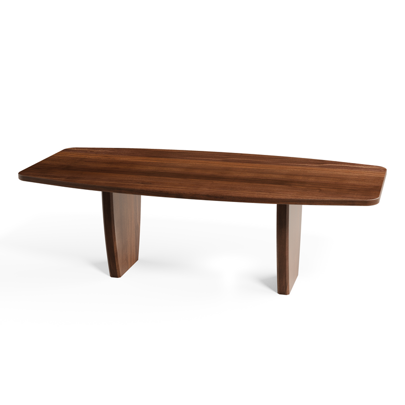 Walnut Danish Oval Dining Table