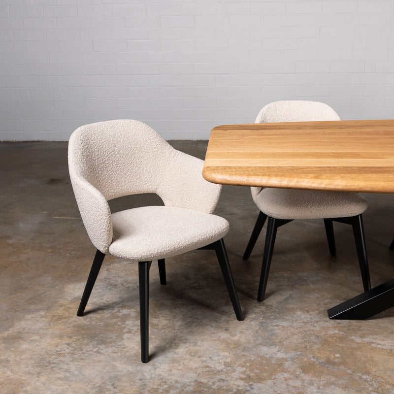 Oak Pure Danish Oval Dining Table (Quick Ship)