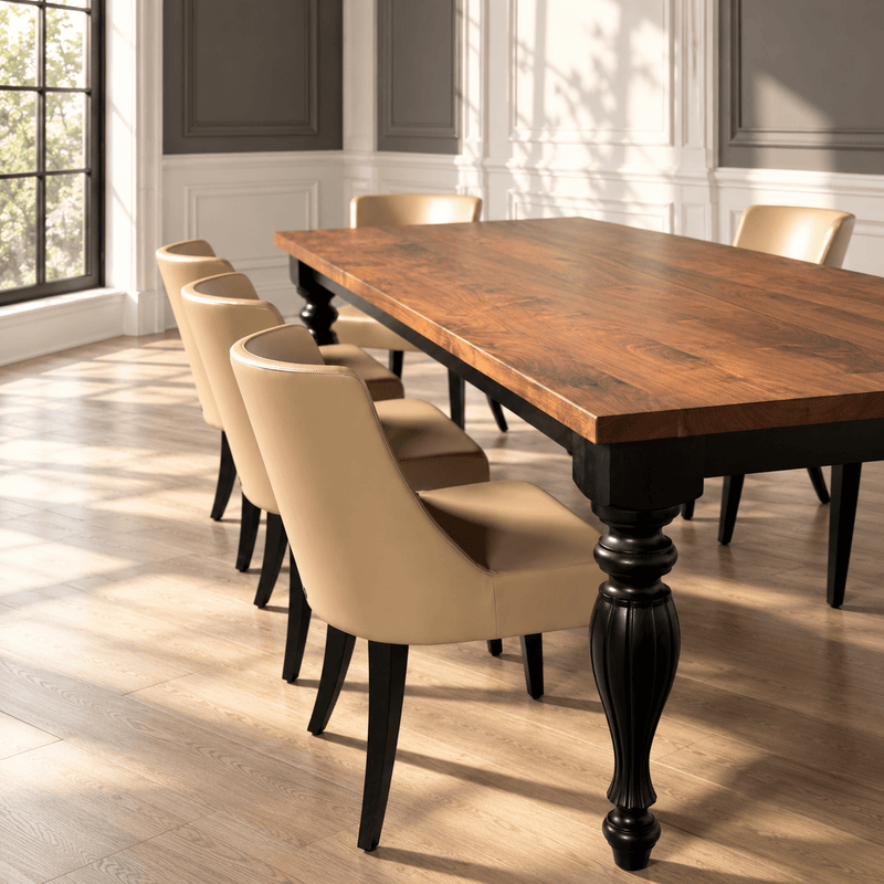 Walnut Cylia Dining Table