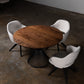 Walnut Circular Dining Table (Quick Ship)