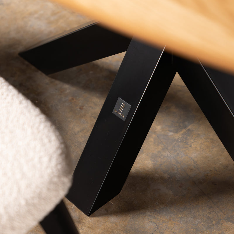 Oak Pure Ellipse Dining Table (Quick Ship)
