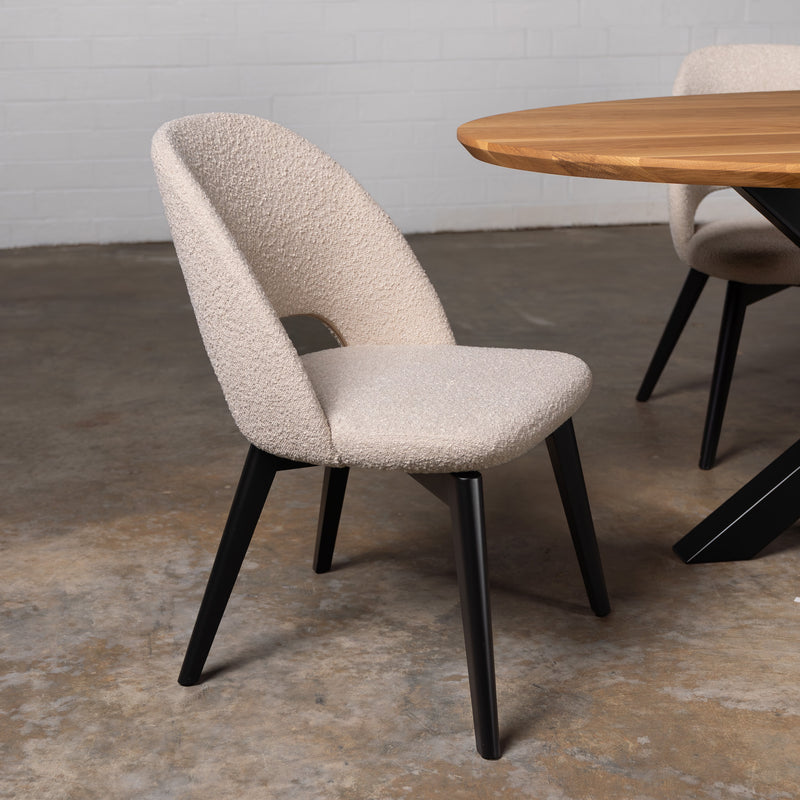 Oak Pure Ellipse Dining Table (Quick Ship)