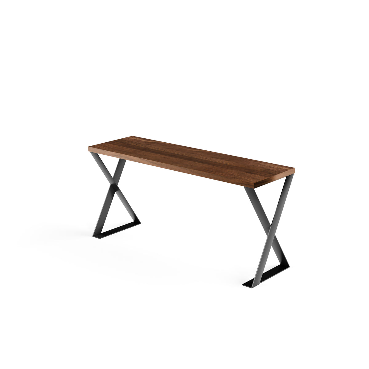 Walnut Iris Console Table