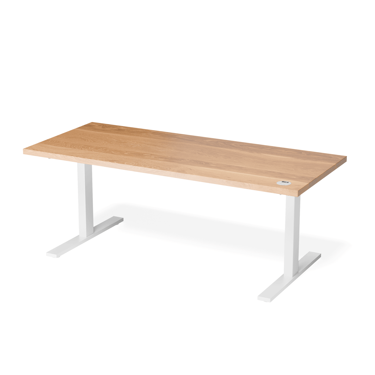 Oak Leto Height Adjustable Desk