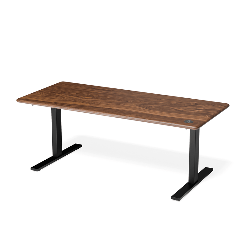Walnut Leto Height Adjustable Desk