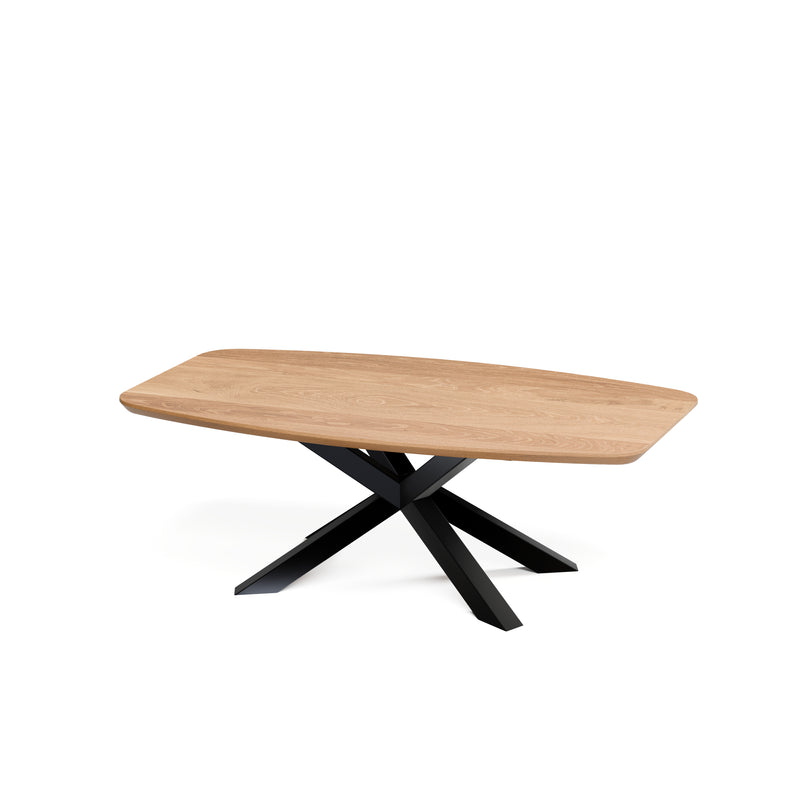 Oak Danish Oval Coffee Table