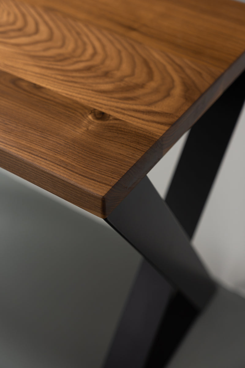 Walnut Iris Console Table