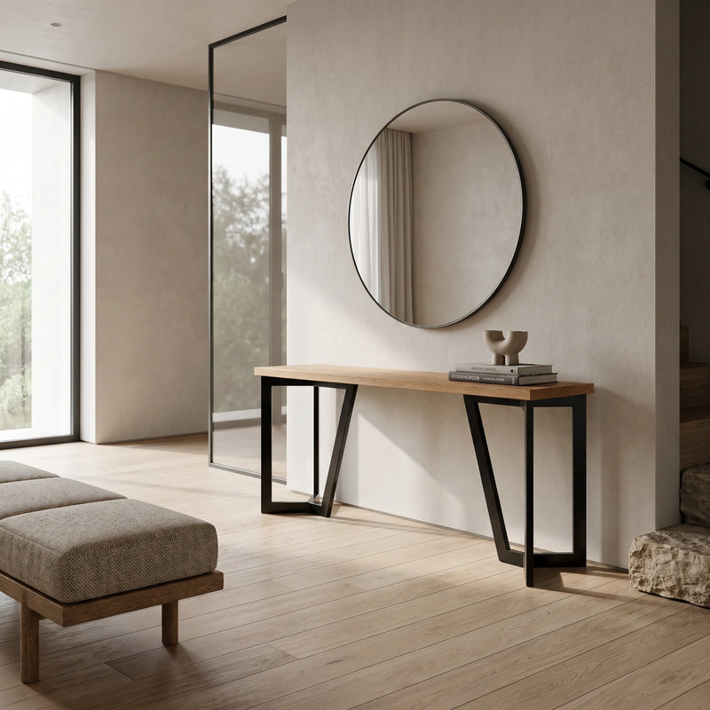 Oak Rea Console Table