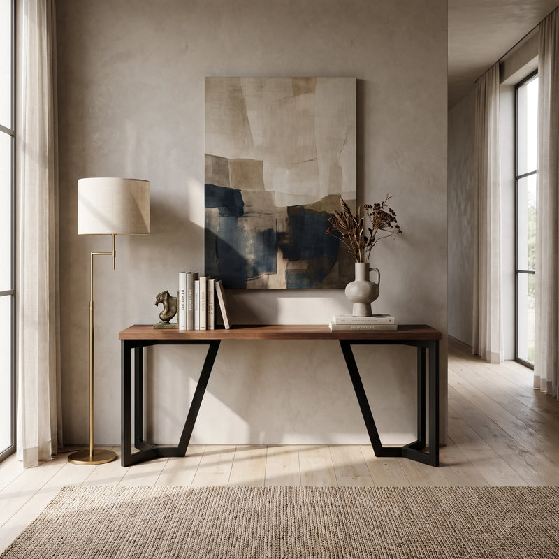 Walnut Rea Console Table