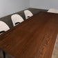 Oak Chocolate Rectangular Dining Table (Quick Ship)