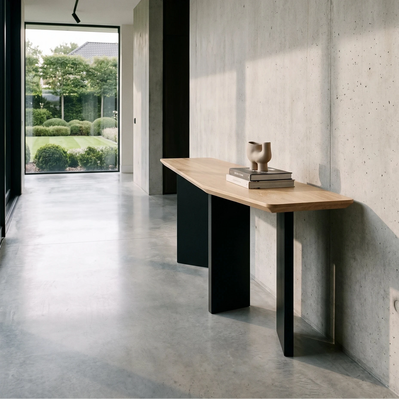 Oak Samos Console Table