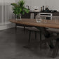 Oak Ellipse Dining Table