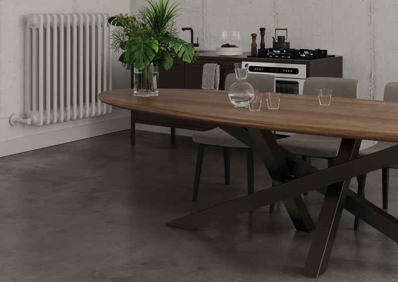 Oak Ellipse Dining Table