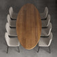 Oak Ellipse Dining Table