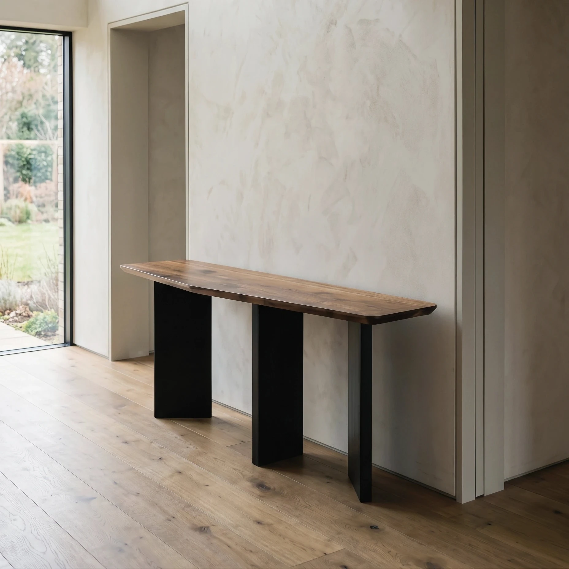 Walnut Samos Console Table