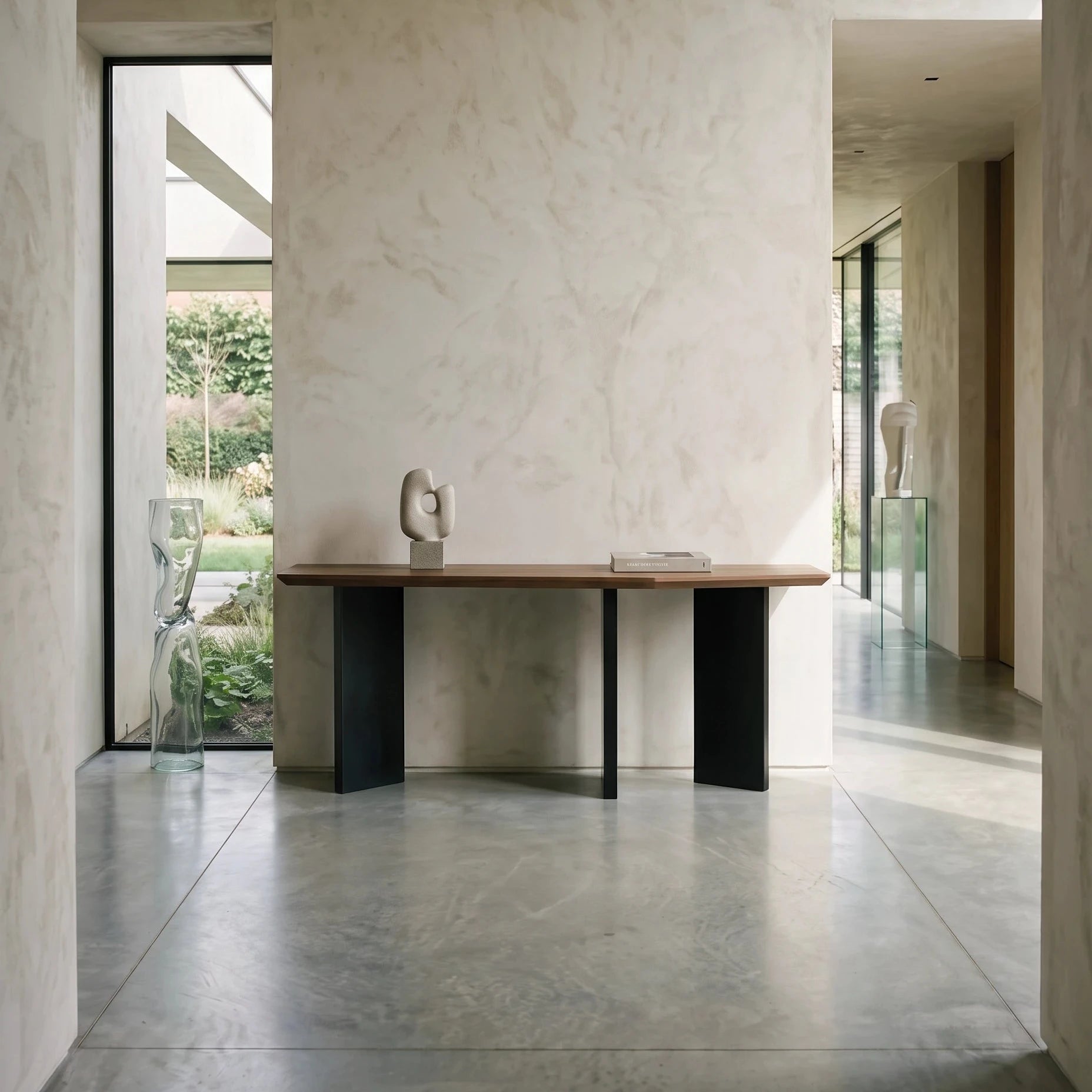 Walnut Samos Console Table