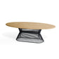 Oak Ellipse Dining Table