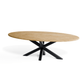 Oak Ellipse Dining Table