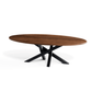 Walnut Ellipse Dining Table