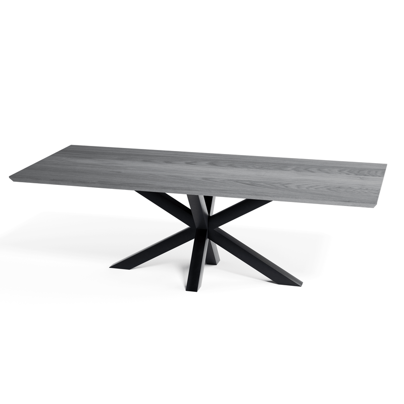 Grey Ash Rectangular Dining Table